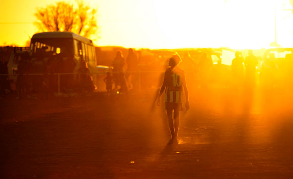 Football in the Dust